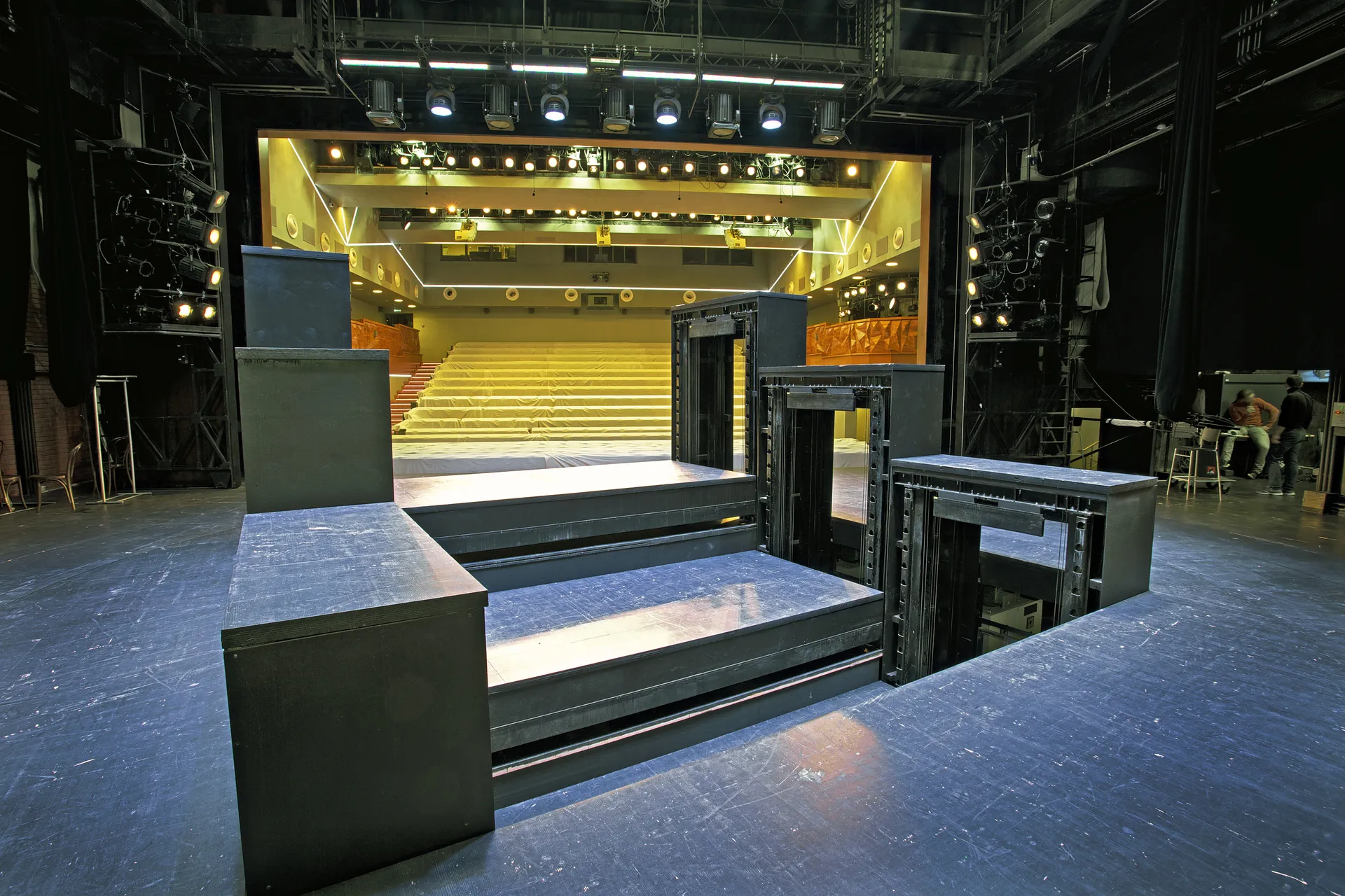 Custom Designed Revolving Stage