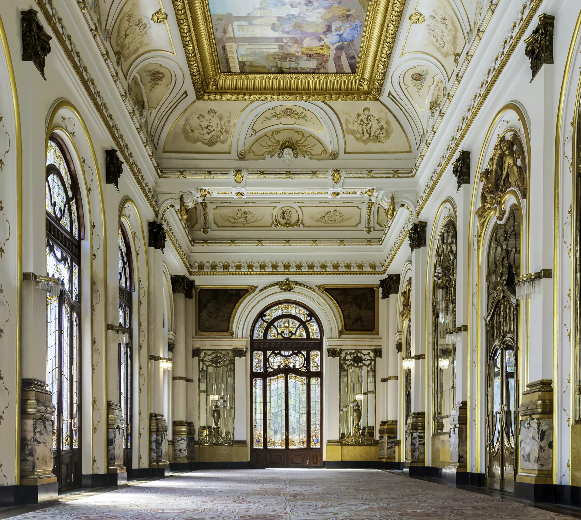 Interior teatro municipal de sa o paulo